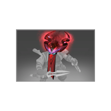 Inscribed Crimson Edict of Shadows