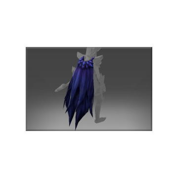 Corrupted Cape of the Black Wind Raven