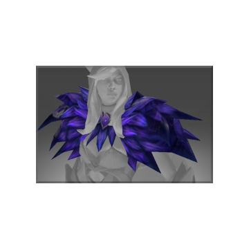 Corrupted Shoulders of the Black Wind Raven
