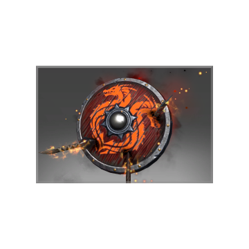 Inscribed Burning Shield of the Outland Ravager